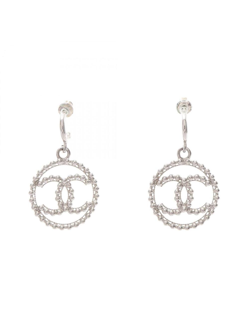 Chanel Coco Mark C22C Pierced Earrings #368871C87B